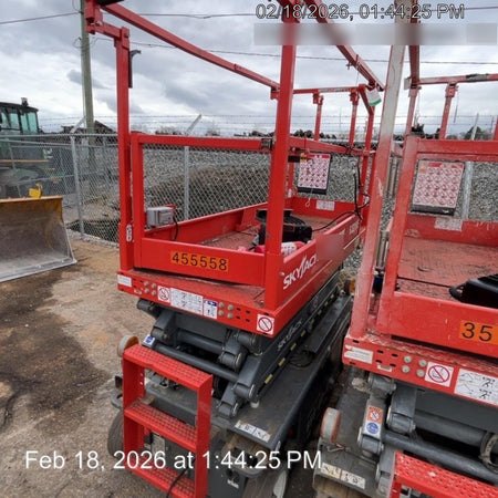 2024 Skyjack SJ3219 Electric Drive, Sld NM Tires, DBcns, RFRails, Power to Platform, T3 + Access Control