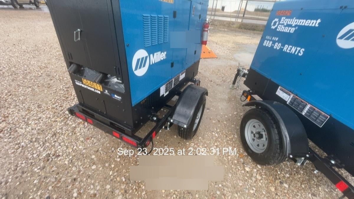 2025 MILLER ELECTRIC BIG BLUE 500