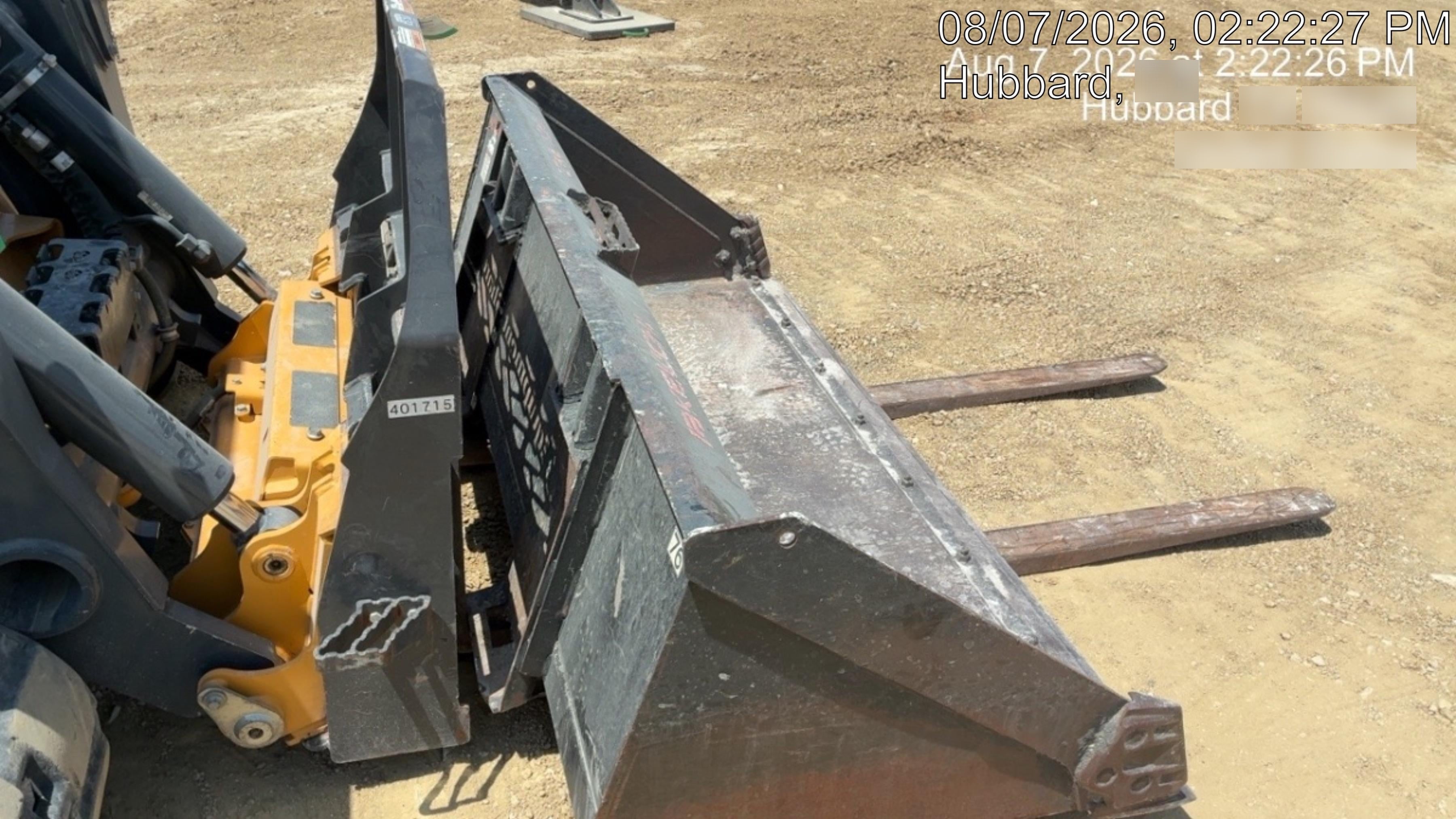 2024 PALADIN 72" Skid Steer Forks