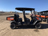 2022 Kubota RTV-X1140W-H Plastic Canopy, Windshield Acrylic Clear, LED Strobe Light, Wire Harness Kit, Back up Alarm