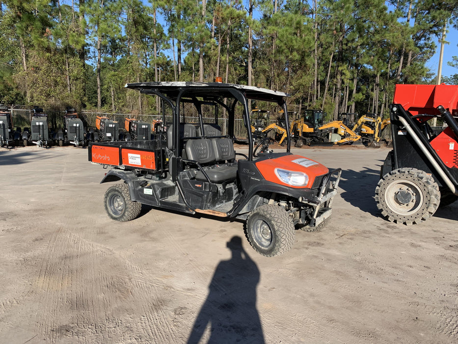 Kubota RTV-X1140W-H Kubota RTVX1140WH 4wd Utility Cart, LED Strobe, Windshield Tempered Glass, Plastic Canopy, Wire Harness Kit, Backup Alarm