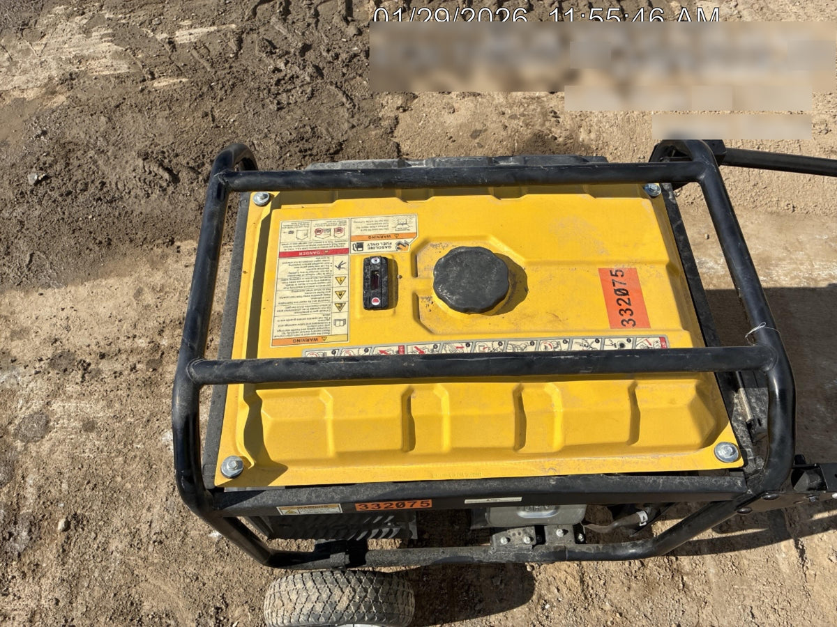 2023 Atlas Copco P6500W 5.5kW, AC390FD Gasoline Engine, Wheel & Handle Kit, (2) 120V Duplex 15A + (1) 120/240V 30A Twist Lock