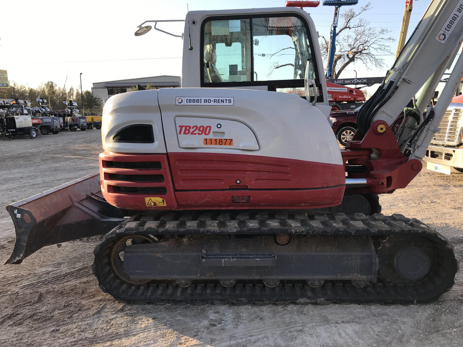 2020 Takeuchi TB290C Cab/Heat/Air, Rubber Tracks, Manual TAG QC
