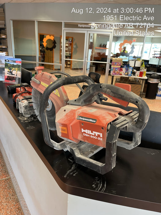2024 HILTI DSH 600-22