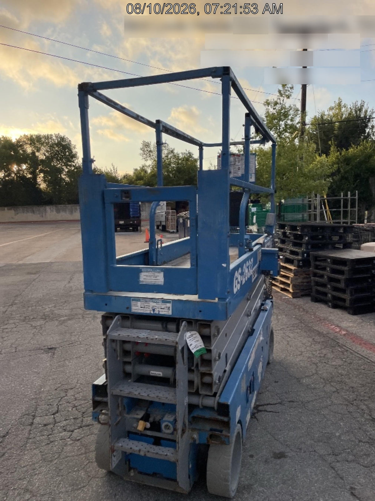 2018 Genie GS-2632 GS-2632 w/Fixed Rail, Chain Entry