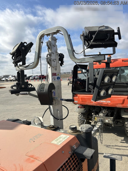 2024 Wanco WLTT-4MM4K Diesel, Deep Sea Controller, Shore Power Plug, Auto Start, (4) 350W LED Floodlights, 4kW Generator, 60 Gal Fuel Tank, 2" Ball, T3