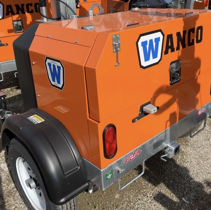 2024 Wanco WLTT-4MM4K Diesel, Deep Sea Controller, Shore Power Plug, Auto Start, (4) 350W LED Floodlights, 4kW Generator, 60 Gal Fuel Tank, 2" Ball, T3