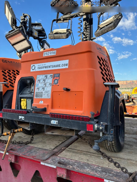 2024 Generac MLT2 Diesel, Flex Switch 120V Input, Powerzone Controller, 
(4) 320W LED Lights, 4kW Generator, 39.9 Gal Fuel Tank, 2" Ball, T3
