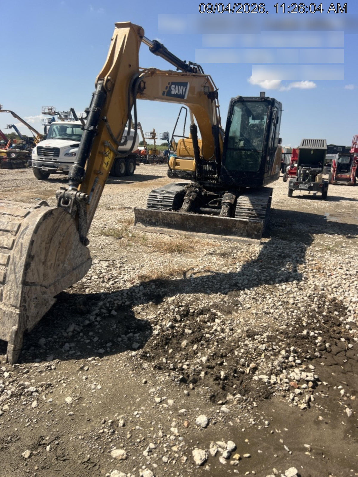 Sany SY135C SY135 Tier 4 - Cab, Hydraulic QC, Hydraulic Breaker, 36" HD Sany Bucket, 42" HD Sany Bucket, 24" HD Sany Bucket