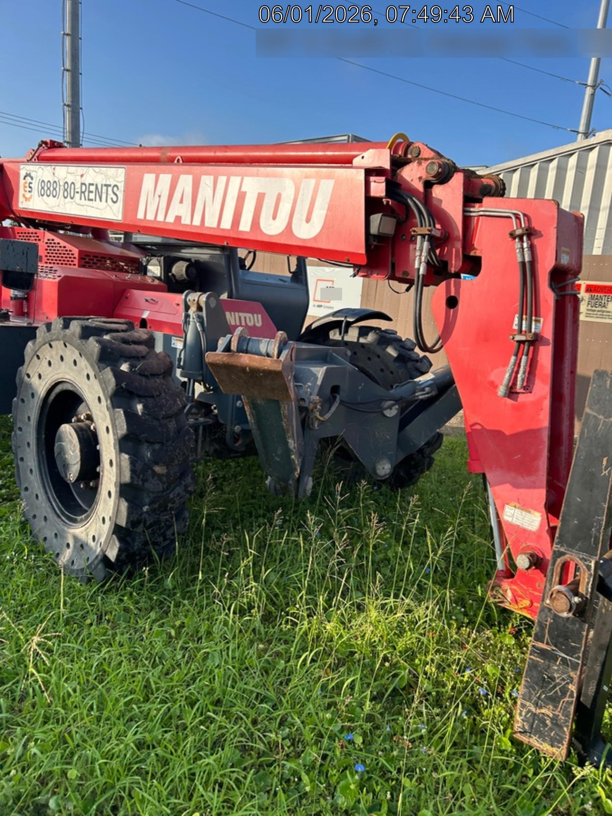 2018 MANITOU MTA10055