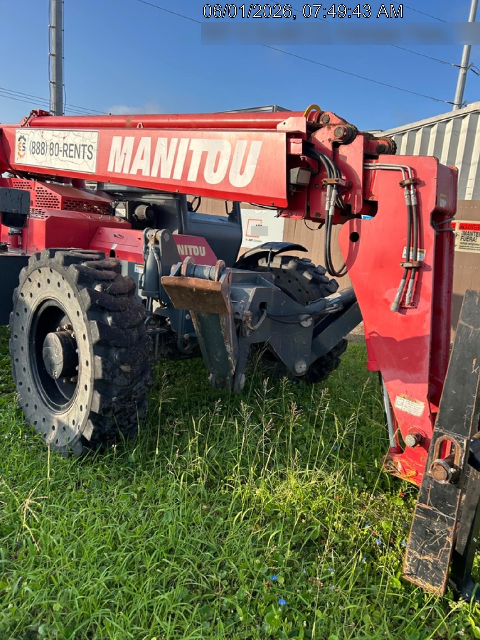 2018 MANITOU MTA10055