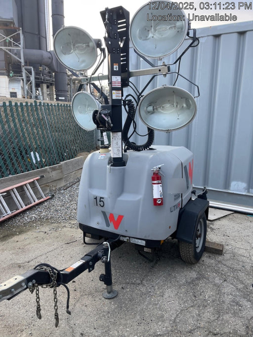2019 Wacker Neuson LTV6L-MH Wacker Neuson LTV6L Mobile Light Tower w/Fuel Level Sensor Installed