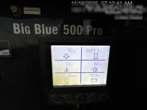 2020 Miller Electric BB500 BIG BLUE 500 PRO (KUBOTA) DELUXE W/ ARCREACH