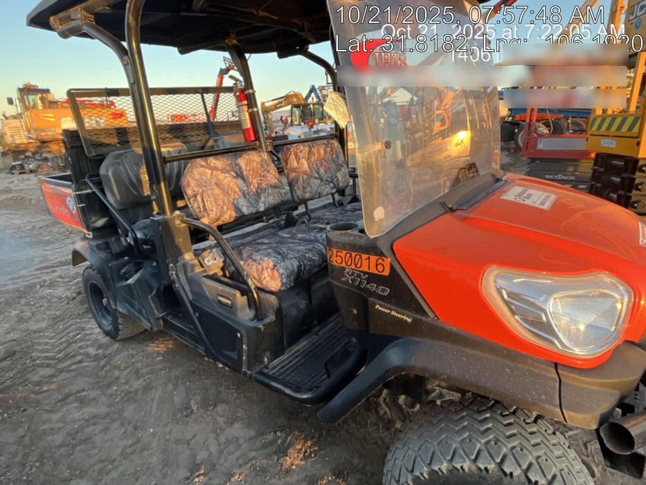 2022 KUBOTA RTV-X1140W-H (Canopy)