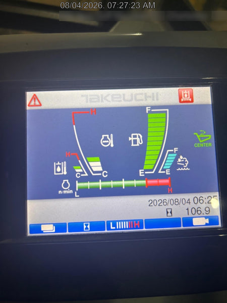 2025 TAKEUCHI TCR 50-2CR