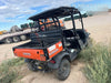 Kubota RTV-X1140W-H 4wd Utility Cart, LED Strobe, Windshield Tempered Glass, Pastic Canopy, Wire Harness Kit, Backup Alarm
