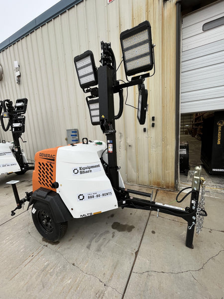 2023 Generac MLT2 Diesel, Flex Switch 120V Input, Powerzone Controller, (4) 320W LED Lights, 4kW Generator, 39.9 Gal Fuel Tank, 2" Ball, T3