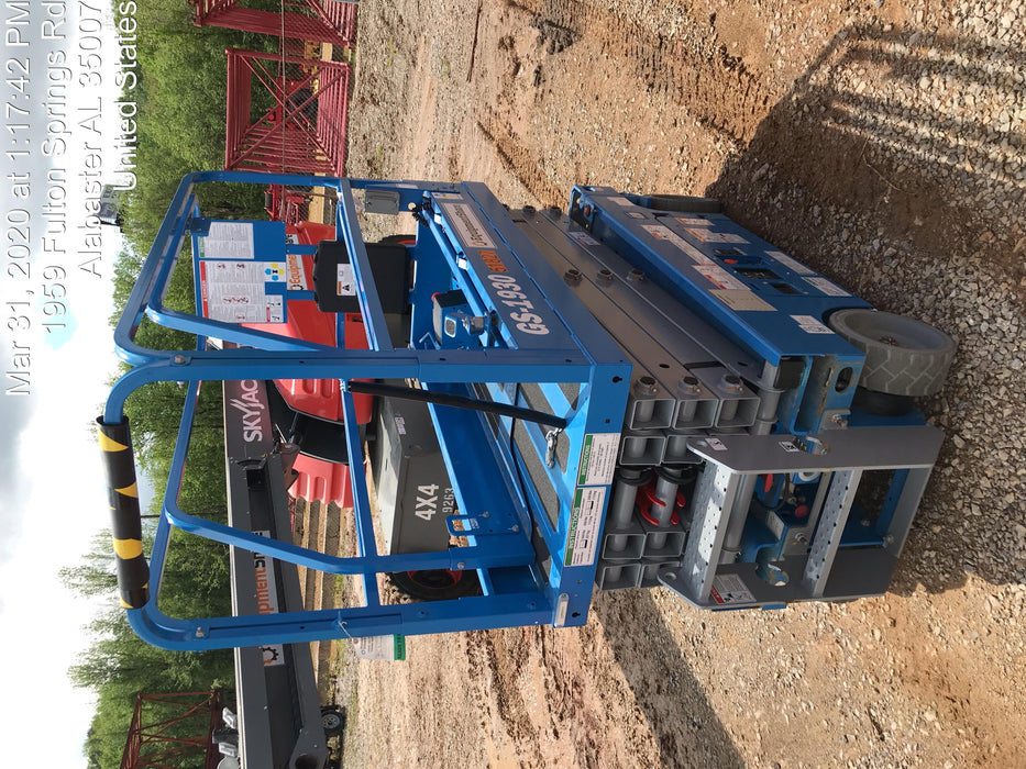 2019 Genie GS-1930 Fixed Rails with Chain Entry