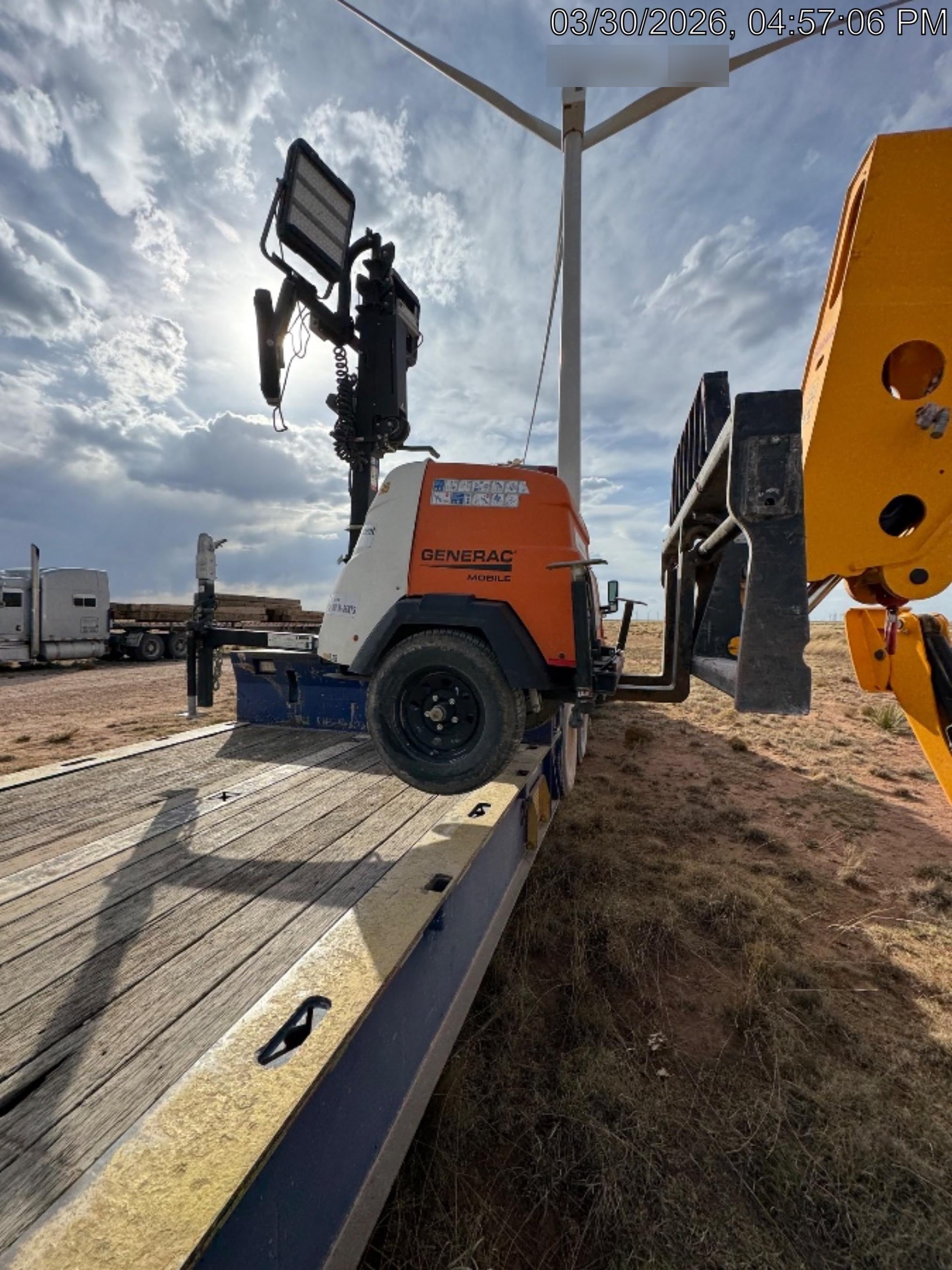 2024 Generac MLT2 Diesel, Flex Switch 120V Input, Powerzone Controller, 
(4) 320W LED Lights, 4kW Generator, 39.9 Gal Fuel Tank, 2" Ball, T3