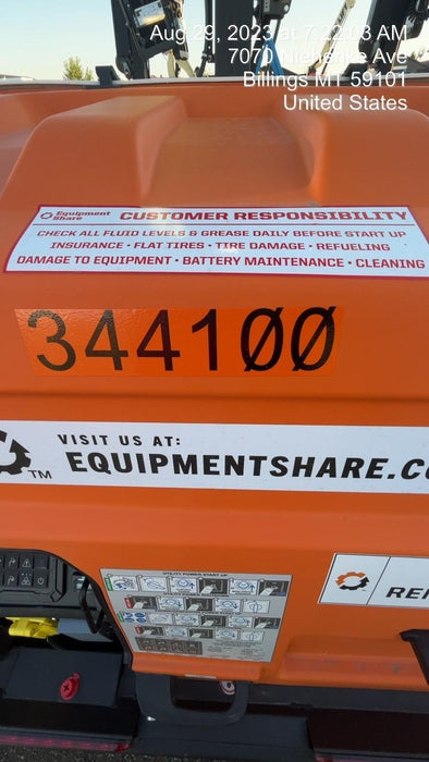 2023 Generac MLT2 Diesel, Flex Switch 120V Input, Powerzone Controller, (4) 320W LED Lights, 4kW Generator, 39.9 Gal Fuel Tank, 2" Ball, T3