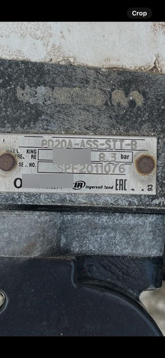 2021 INGERSOLL RAND PD20A-ASS-STT-B
