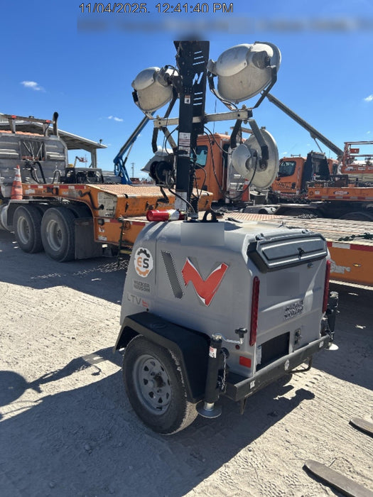 2018 Wacker Neuson LTV6L-MH LTV6L Mobile Light Tower w/Fuel Level Sensor Installed