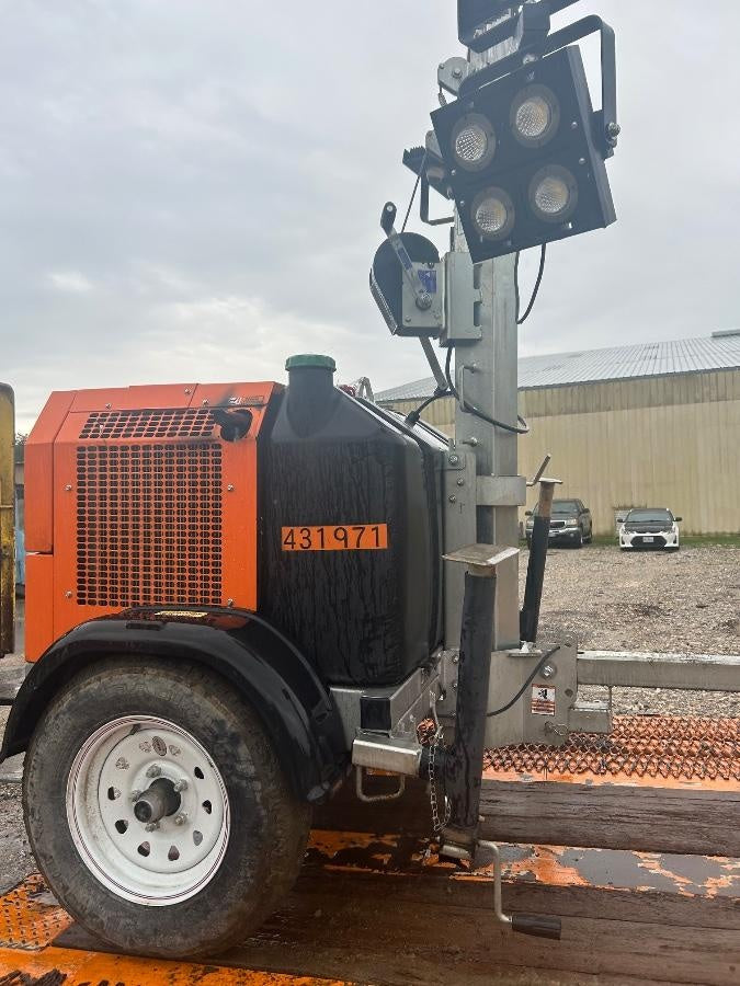 2024 Wanco WLTT-4MM4K Diesel, Deep Sea Controller, Shore Power Plug, Auto Start, (4) 350W LED Floodlights, 4kW Generator, 60 Gal Fuel Tank, 2" Ball, T3