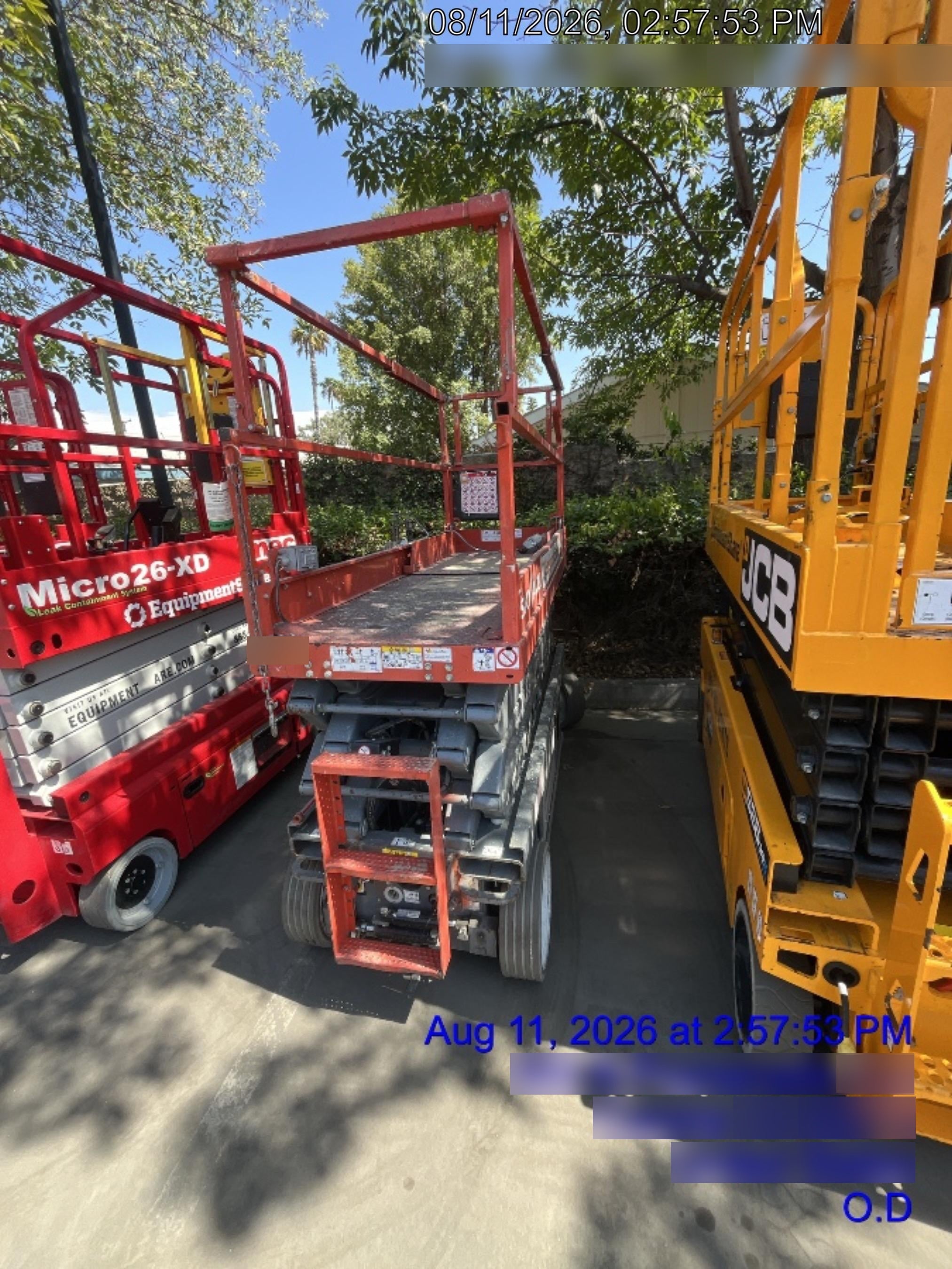 2019 Skyjack SJIII-3226 Standard Options