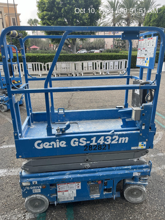 2022 Genie GS-1432 Electric Drive, SLD NM Tires, Bcn