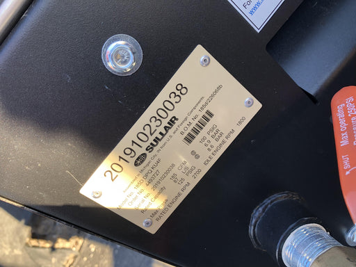 2019 SULLAIR 185D-DPQ KU4F