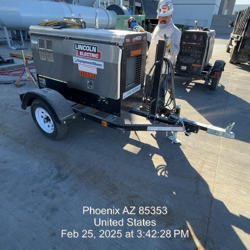 2024 Lincoln Electric LE400 Kubota V1505, Trlr, Cable Rack, Light Kit, ES Decals, T3