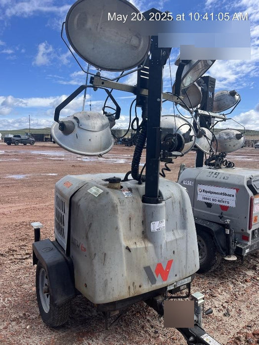 2019 Wacker Neuson LTV6L-MH Mobile Light Tower w/Fuel Level Sensor Installed