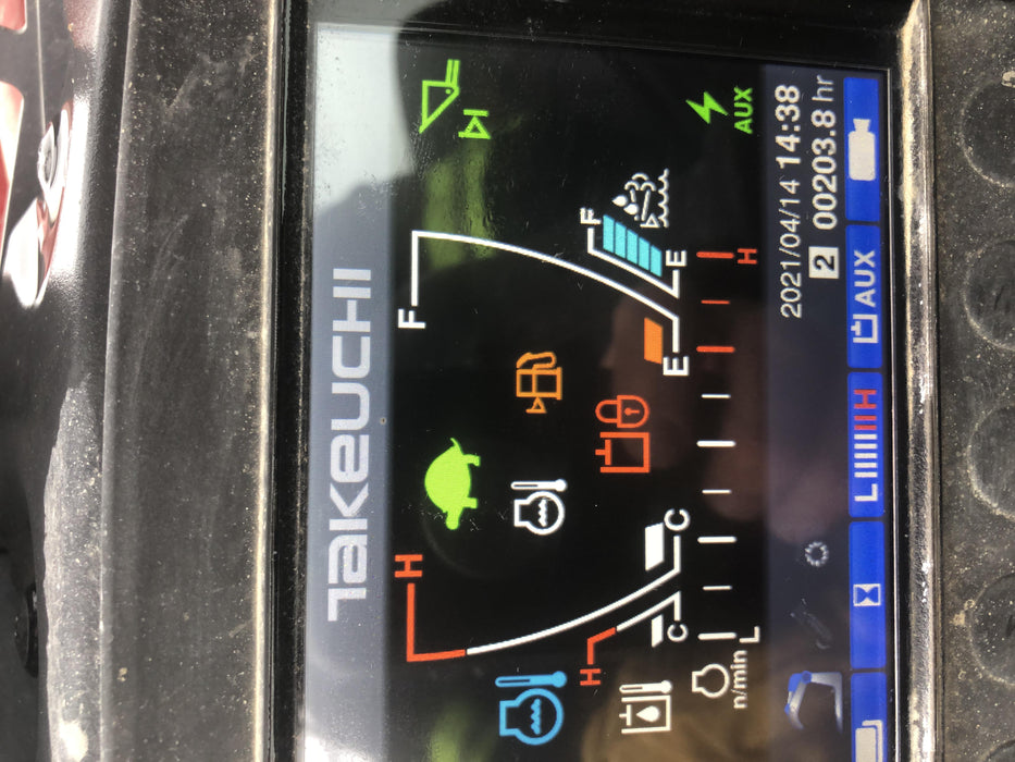 2020 Takeuchi TL12R2-R Canopy, Manual QC