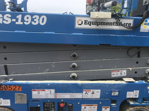 2019 Genie GS-1930 Fixed Rails with Chain Entry