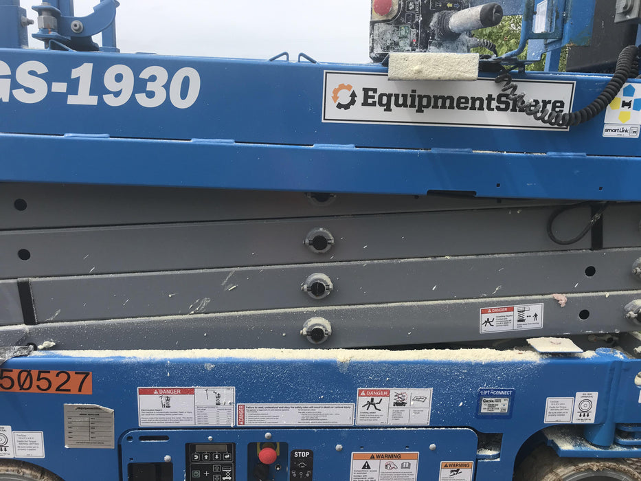 2019 Genie GS-1930 Fixed Rails with Chain Entry