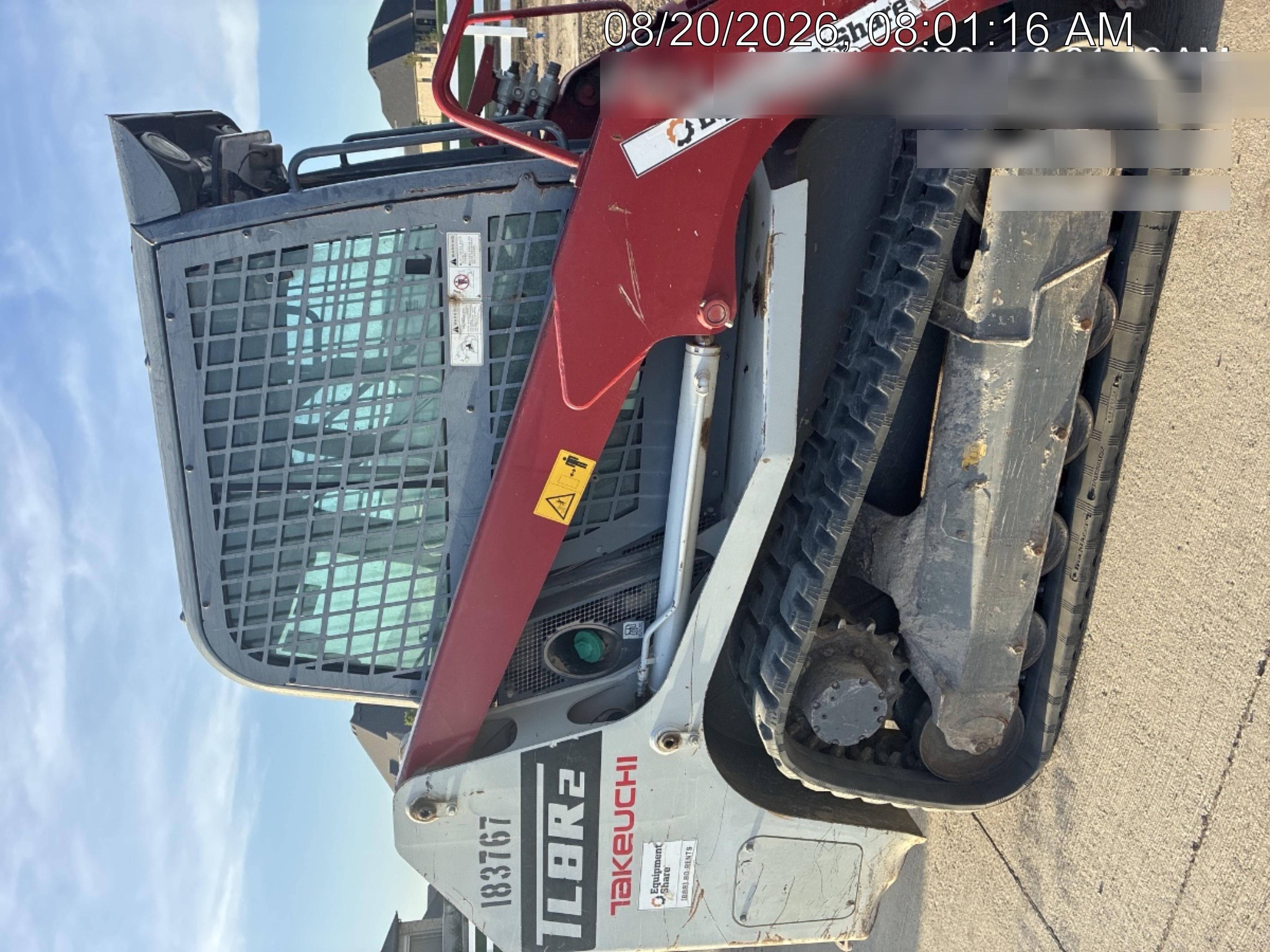 2021 TAKEUCHI TL8R2-CR