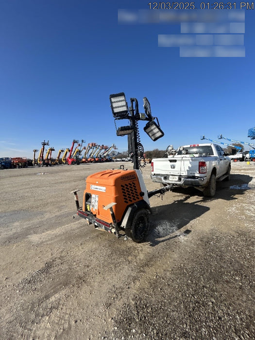 2024 Generac MLT2 Diesel, Flex Switch 120V Input, Powerzone Controller, 
(4) 320W LED Lights, 4kW Generator, 39.9 Gal Fuel Tank, 2" Ball, T3