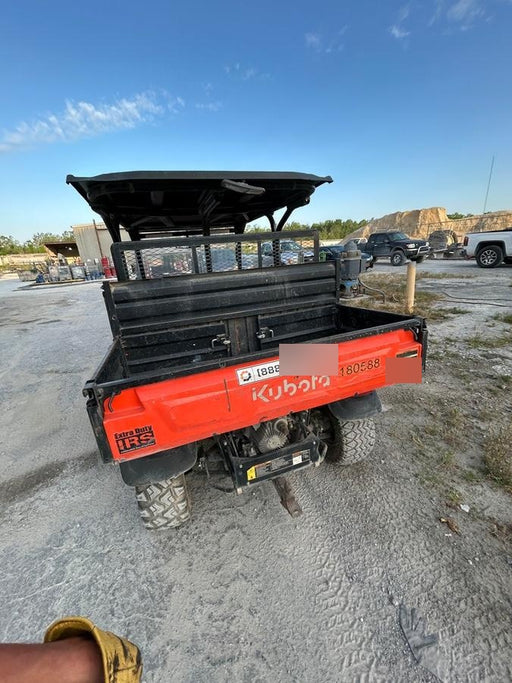 2021 Kubota RTV-X1140W-H Plastic Canopy, Windshield Acrylic Clear, LED Strobe Light, Wire Harness Kit, Back up Alarm