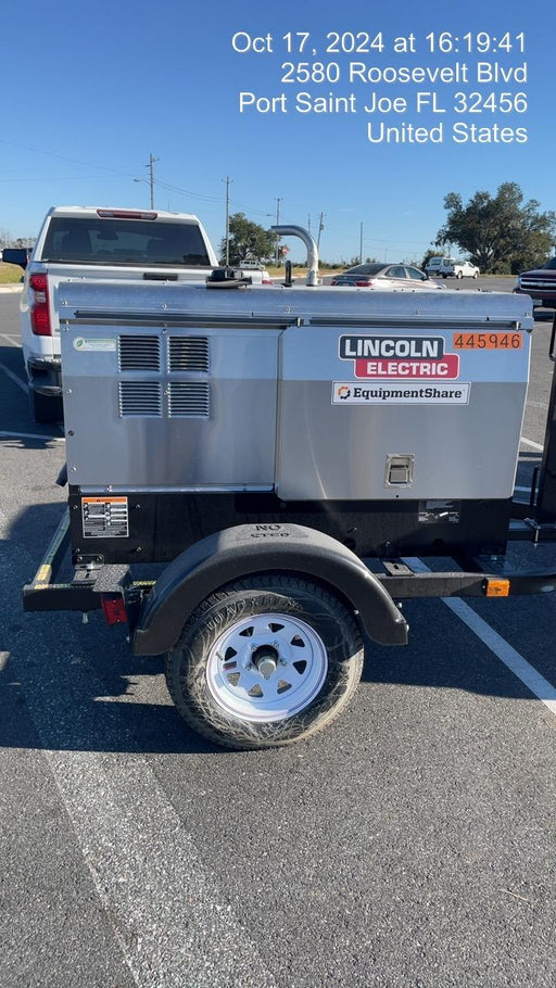 2024 Lincoln Electric LE400 Kubota V1505, Trlr, Cable Rack, Light Kit, ES Decals, T3