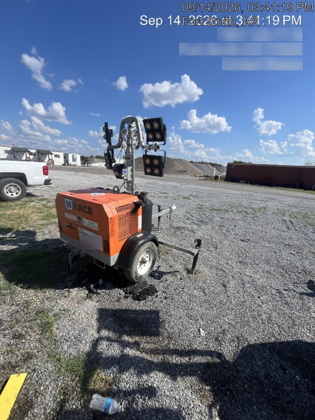 2024 Wanco WLTT-4MM4K Diesel, Deep Sea Controller, Shore Power Plug, Auto Start, (4) 350W LED Floodlights, 4kW Generator, 60 Gal Fuel Tank, 2" Ball, T3