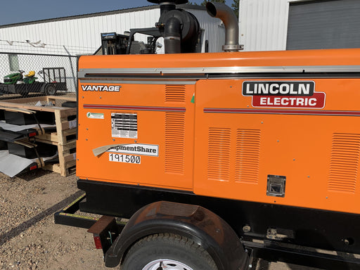 2021 Lincoln Electric Vantage 549X Ready Pak 3, ORANGE (includes trailer, cable rack, fender light kit)