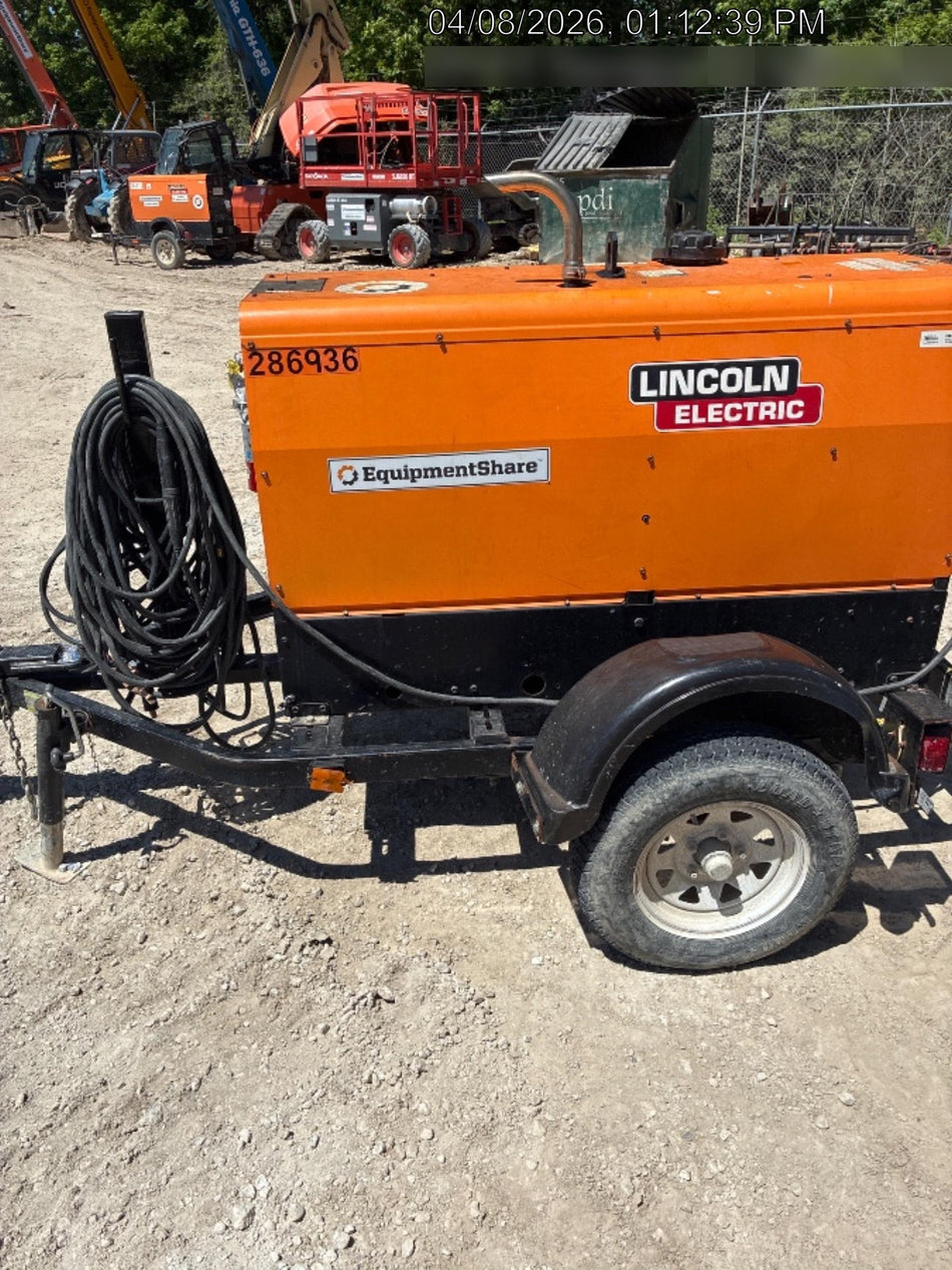 2022 Lincoln Electric LE400 Kubota V1505, Trlr, Cable Rack, Light Kit, ES Decals, T3