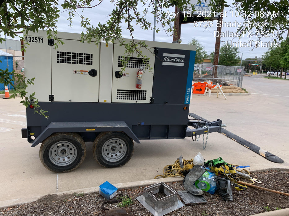 2021 ATLAS COPCO QAS 125