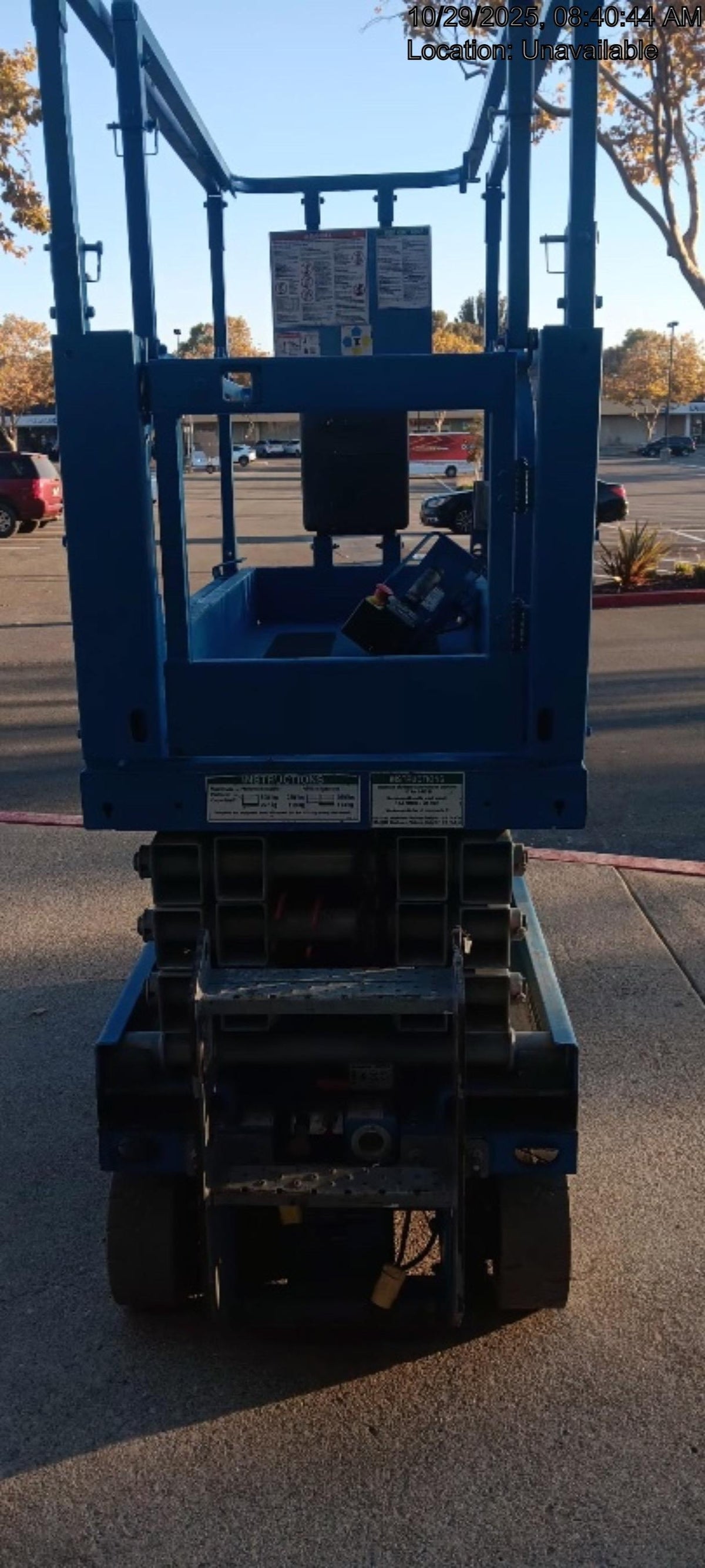 2020 Genie GS-1930 Solid Non Marking Tires, Beacon, Folding rails with half height swing gate, 800W Inverter