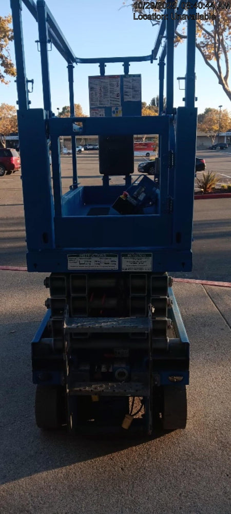 2020 Genie GS-1930 Solid Non Marking Tires, Beacon, Folding rails with half height swing gate, 800W Inverter