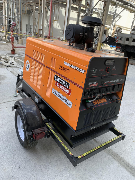 2022 Lincoln Electric Vantage 549X Crosslink Technology, Trailer Mounted, ES Decals, T3