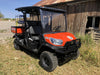 2022 Kubota RTV-X1140W-H Plastic Canopy, Windshield Acrylic Clear, LED Strobe Light, Wire Harness Kit, Back up Alarm