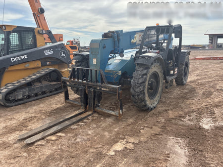 2019 Genie GTH-636 Canopy, Solid RT Tires, LED Work Lights, Beacon 60" QA Carriage, 48" Forks