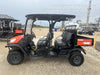 2020 Kubota RTV-X1140W-H Canopy, Diesel, 2 Seater, HDWS Tires, Windshield, Back up Alarm, Amber Strobe Light, Cargo Box