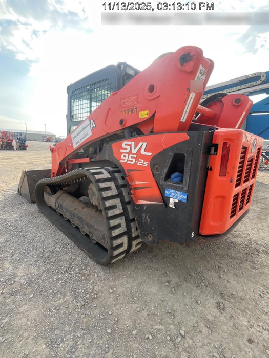 2020 Kubota SVL95-2SHC Cab, Rubber Tracks, Hydraulic Quick Coupler